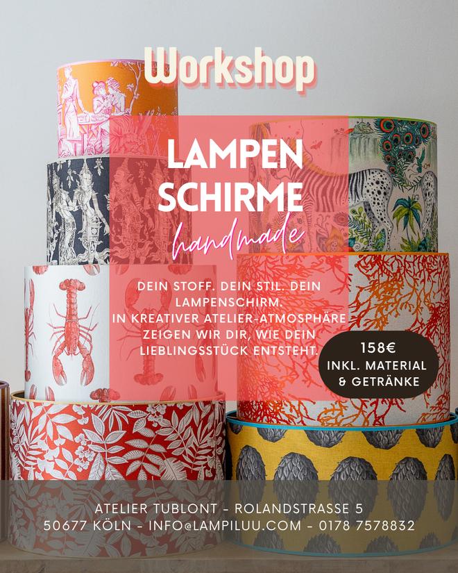 Workshop „Lampenschirme handmade“